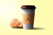 Mock up coffee