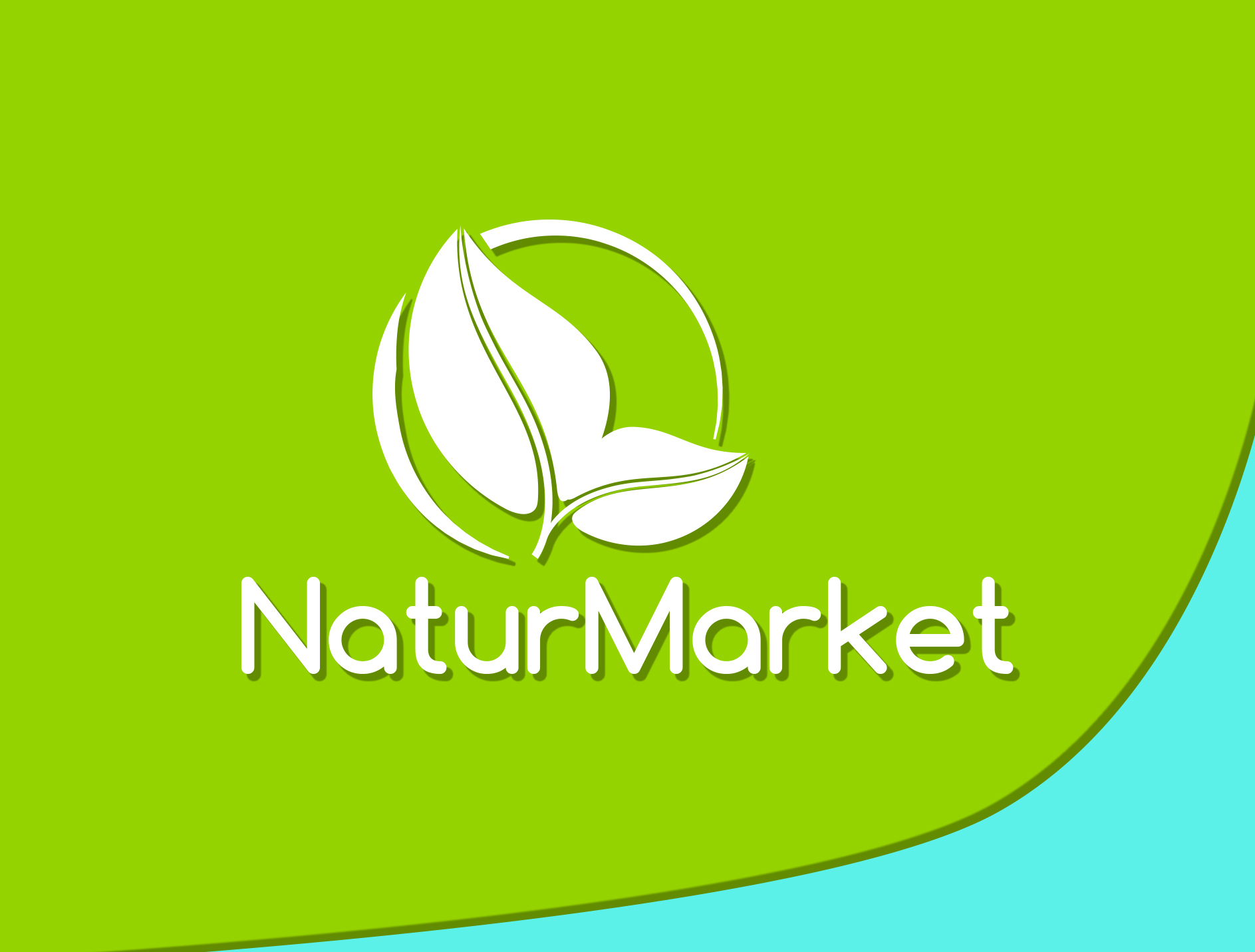 Дизайн логотипа NaturMarket