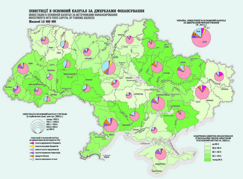 Карта Украины