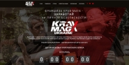 Верстка сайта http://krav-maga.ua/