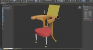 17th-19th Century armchair