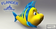 Flounder of the Little Mermaid