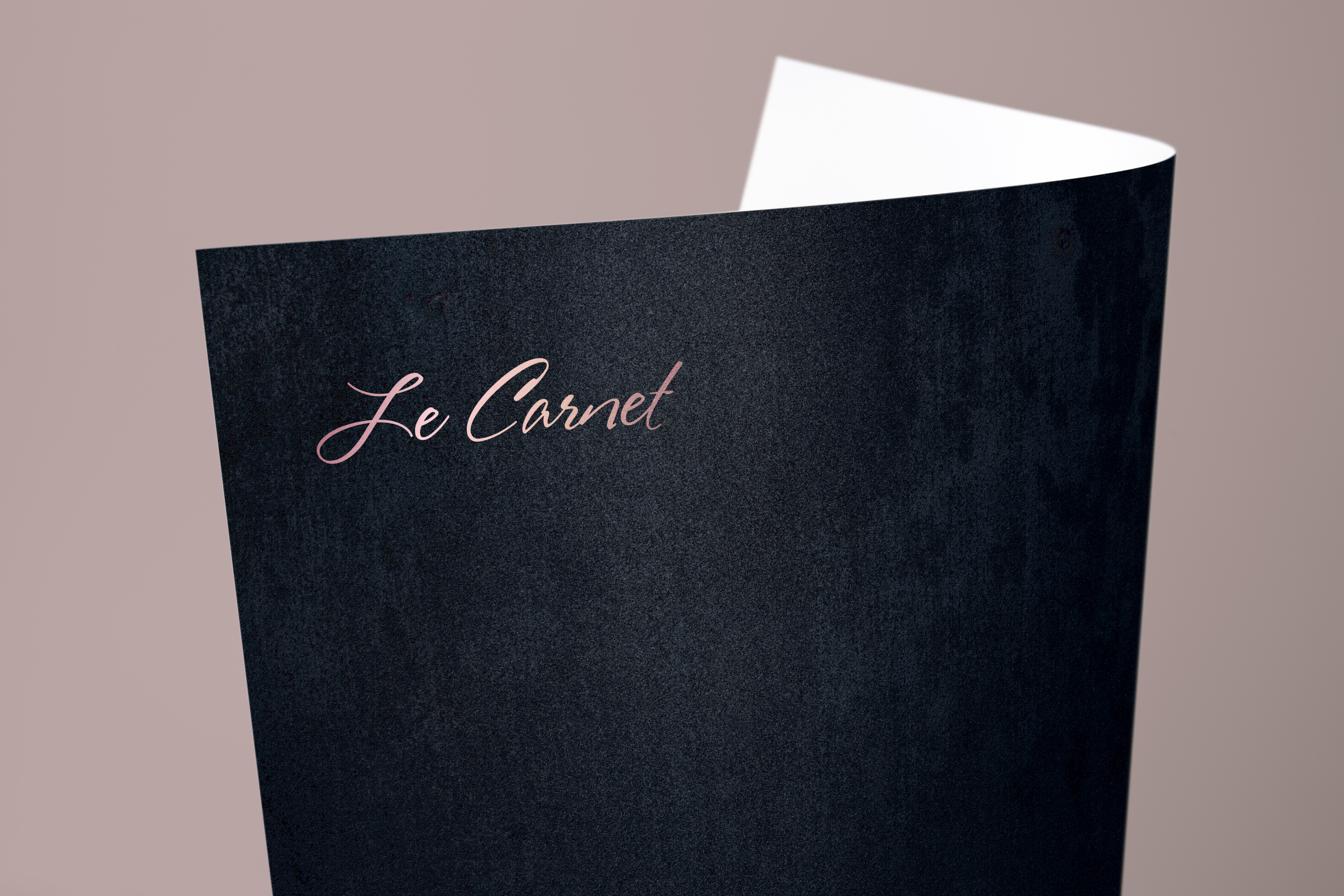 Логотип для бутика Le Carnet