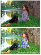 Photo retouching