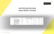 Контекстная реклама ниша ремонт Iphone
