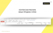 Контекстная реклама ниша продажа сумок