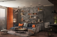 Studio apartment in loft style/1