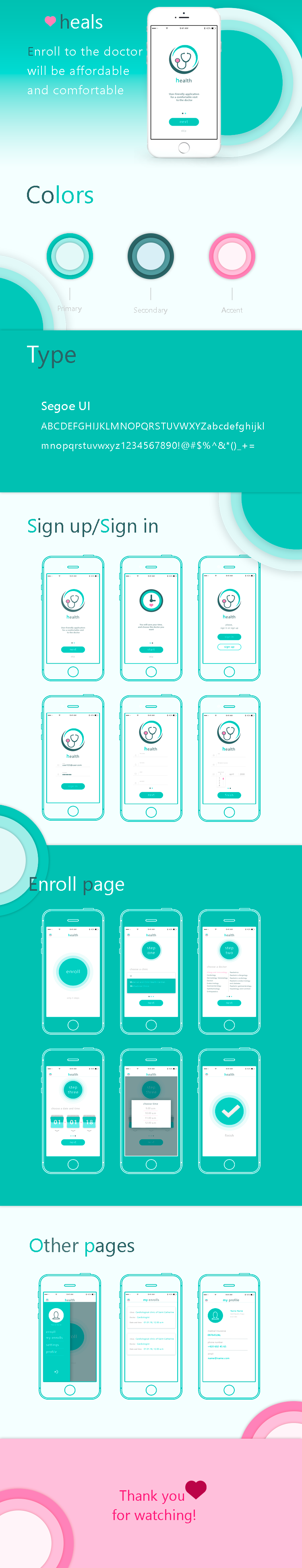 Heals mobile app