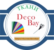 Логотип для интернет магазина тканей Deco Bay