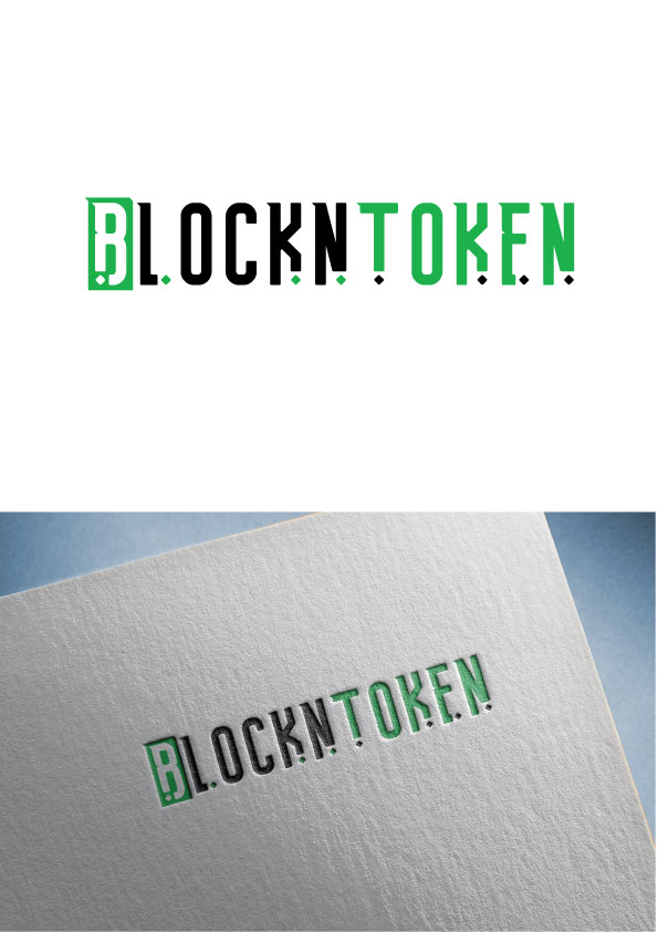 логотип и определить корпоративные цвета для проекта BLOCKNTOKEN. 