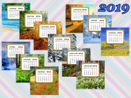Календарик на 2019год