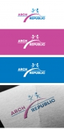 Логотип архітектурно-дизайн студія ARCH-REPUBLIC 