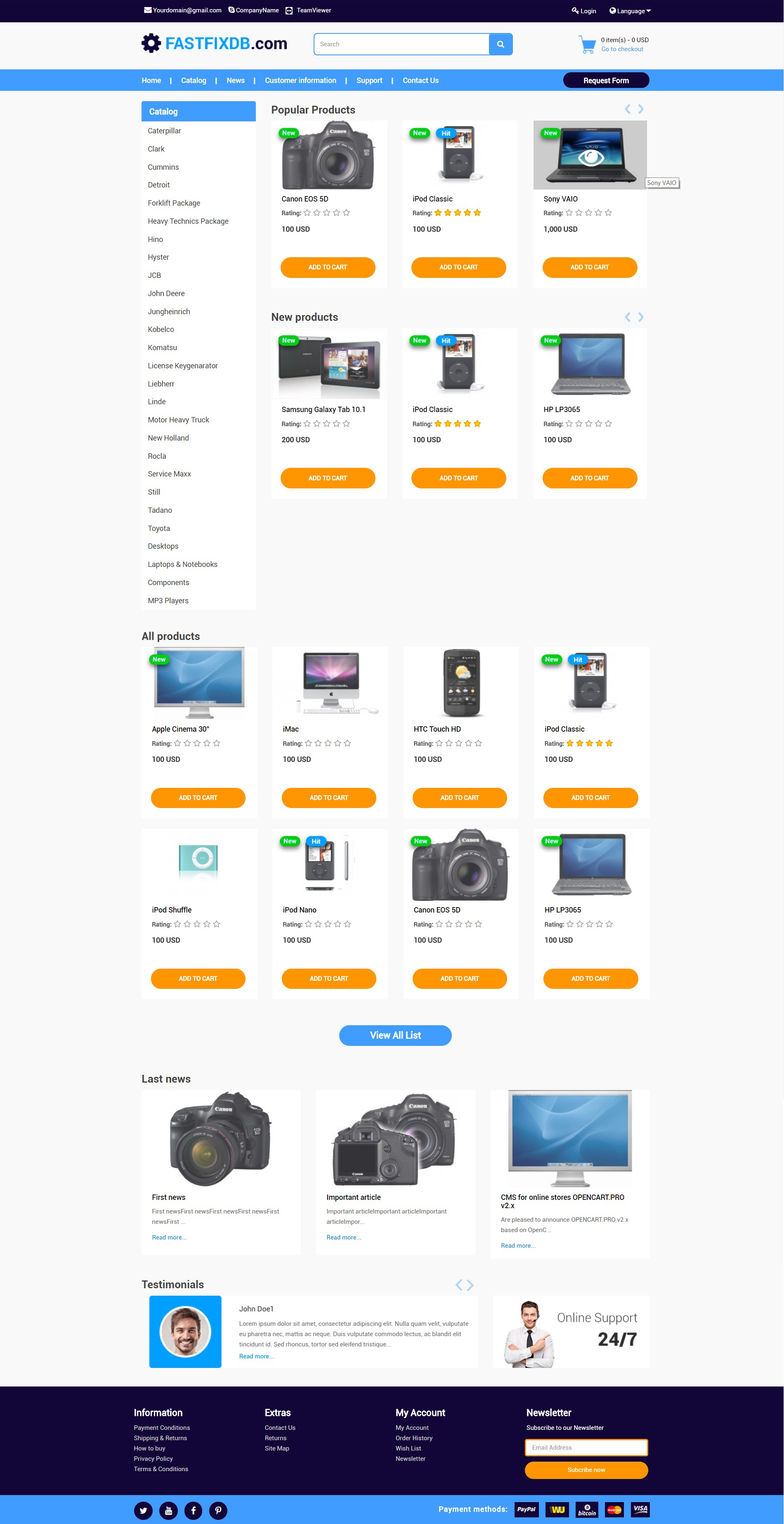 FastFixDB - интернет-магазин (http://fastfixdb.com)