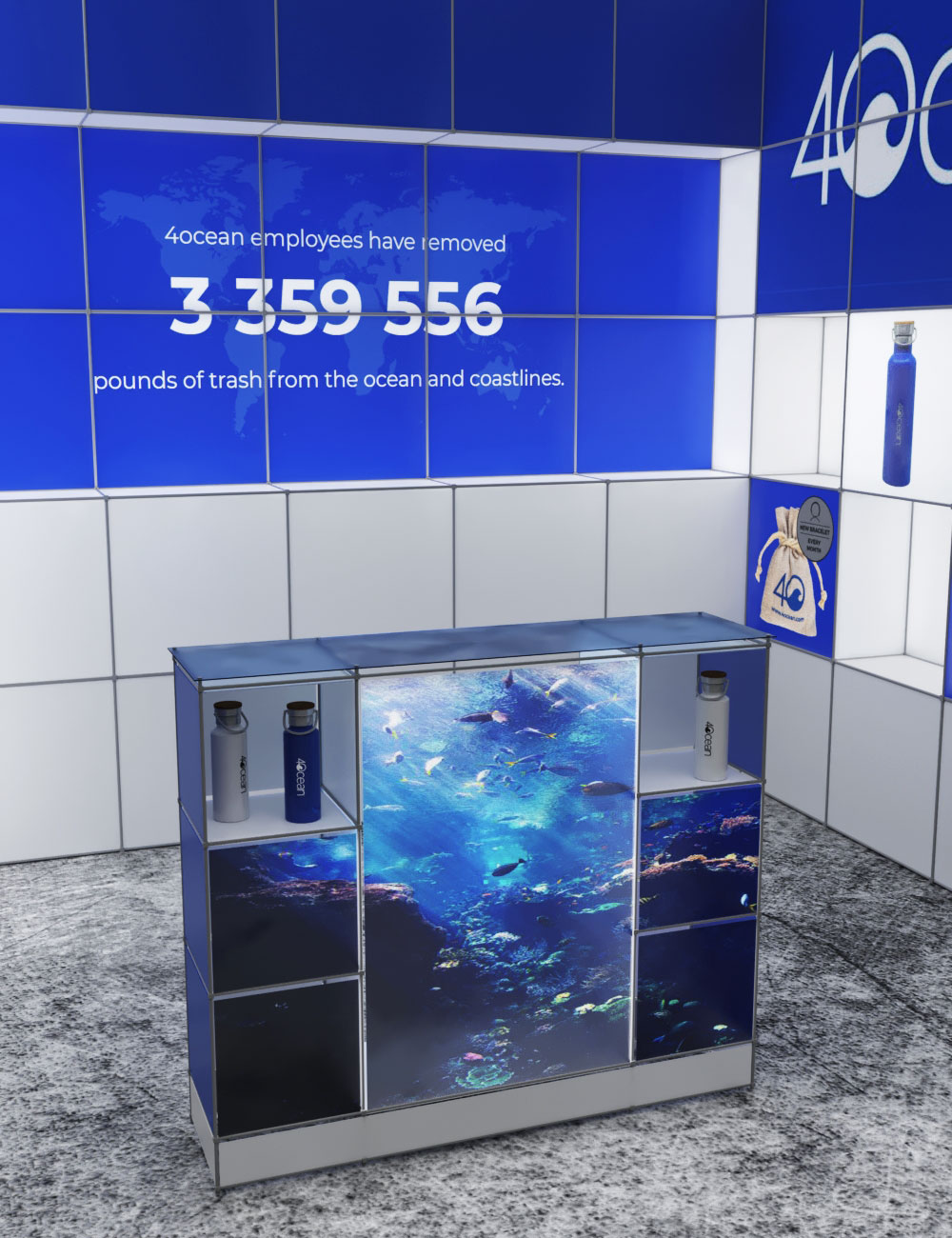 Exhibition Stand for 4Ocean
