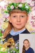 Ретушь/вставка лица в шаблон