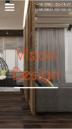 Мобильная версия сайта Vision Design