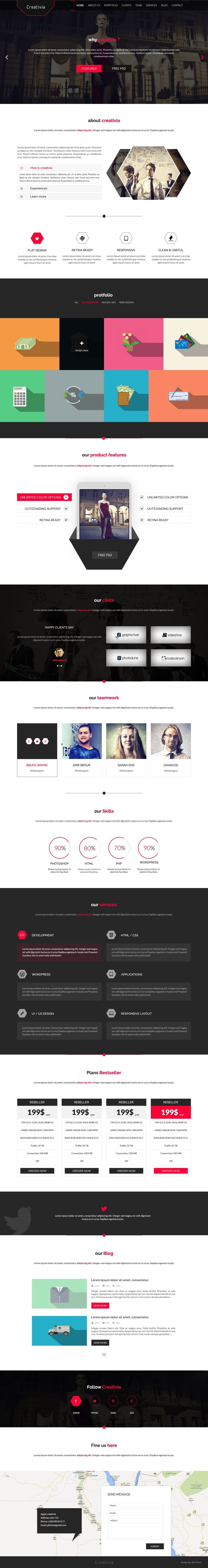 landing page HTML | css | scss | bootstrap | jQuery