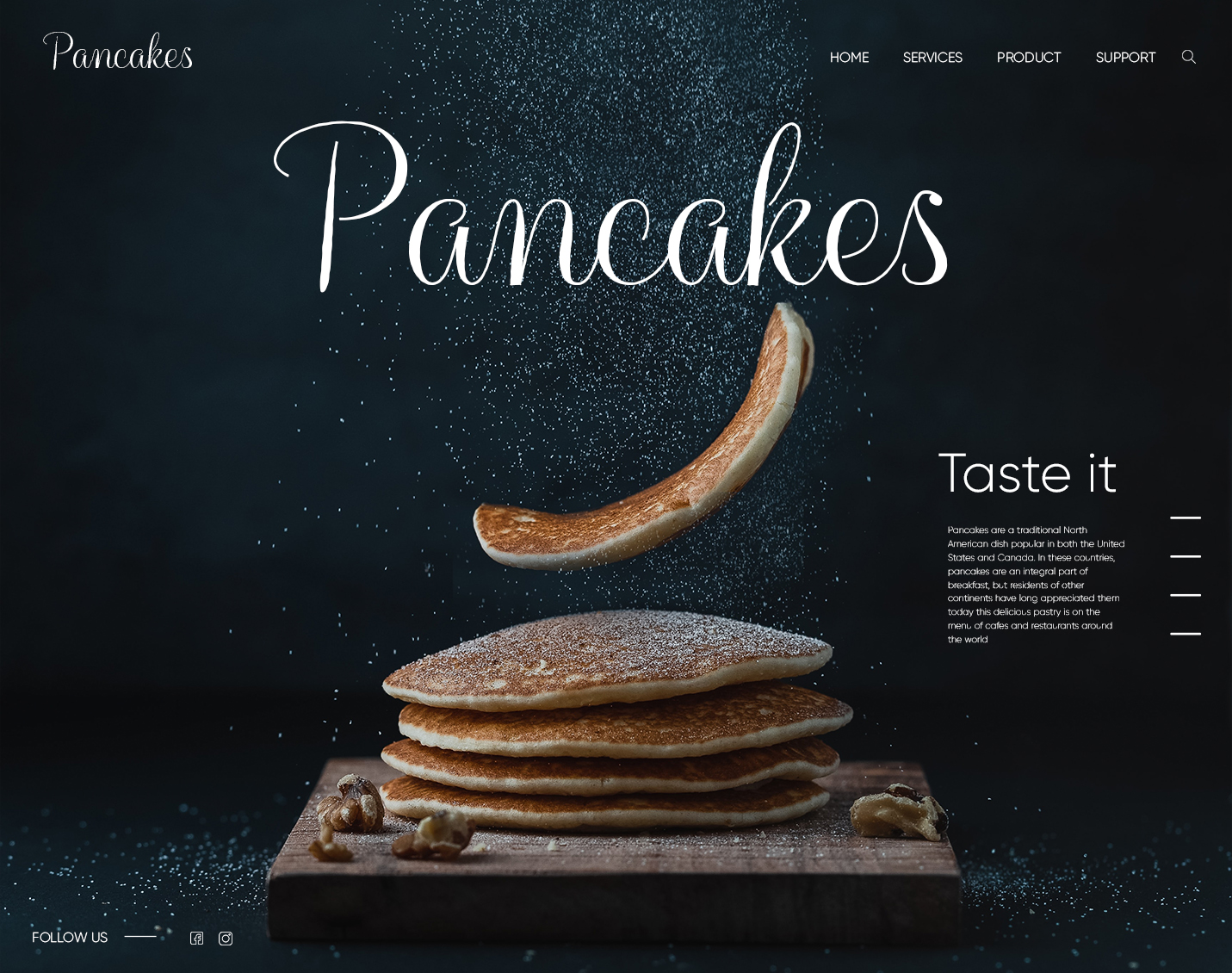 Pancake Banner