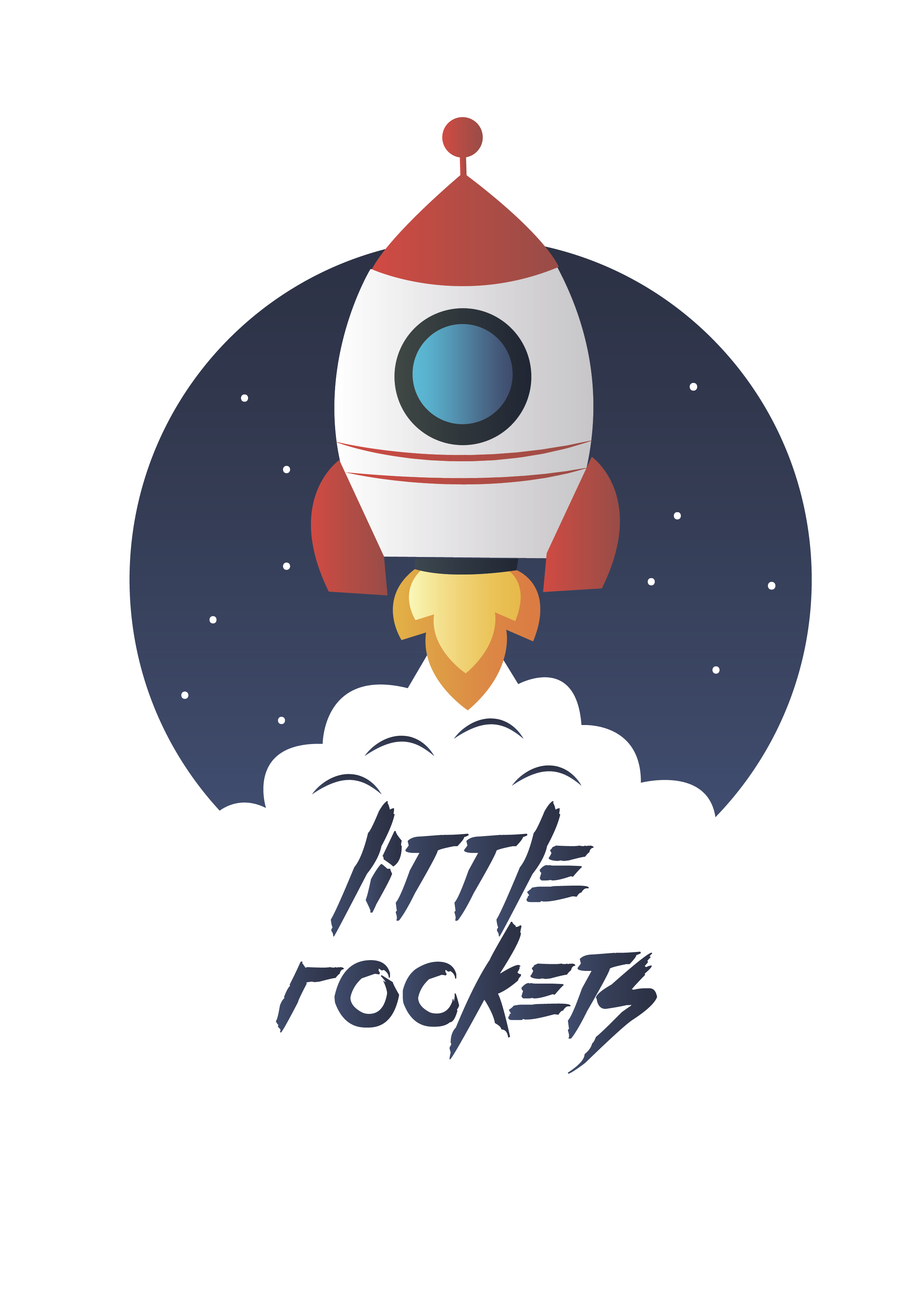 Логотип для детской танцевальной компании "Little Rockets"