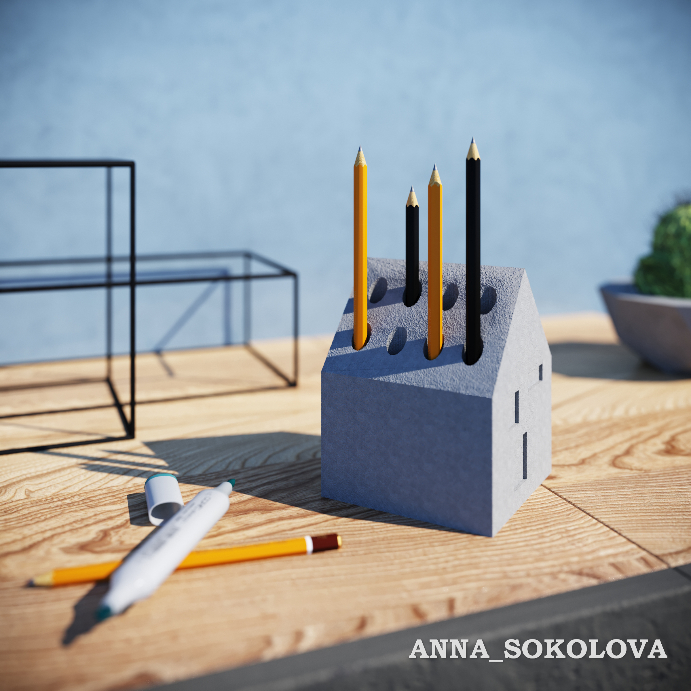 Моделирование бетонных изделий 
