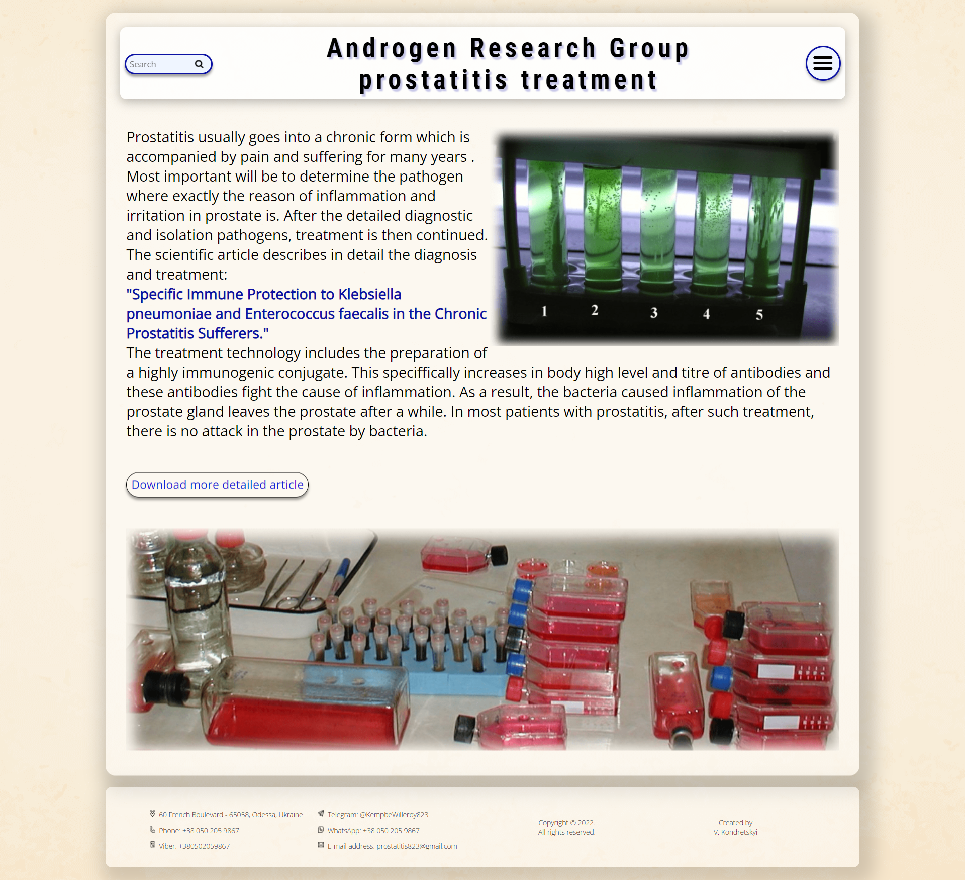 Androgen Research Group