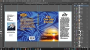 верстка обложки книги