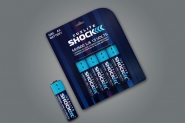 Логотип для батареек LUXLITE SHOCK