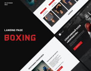 Landing Page "Boxing"