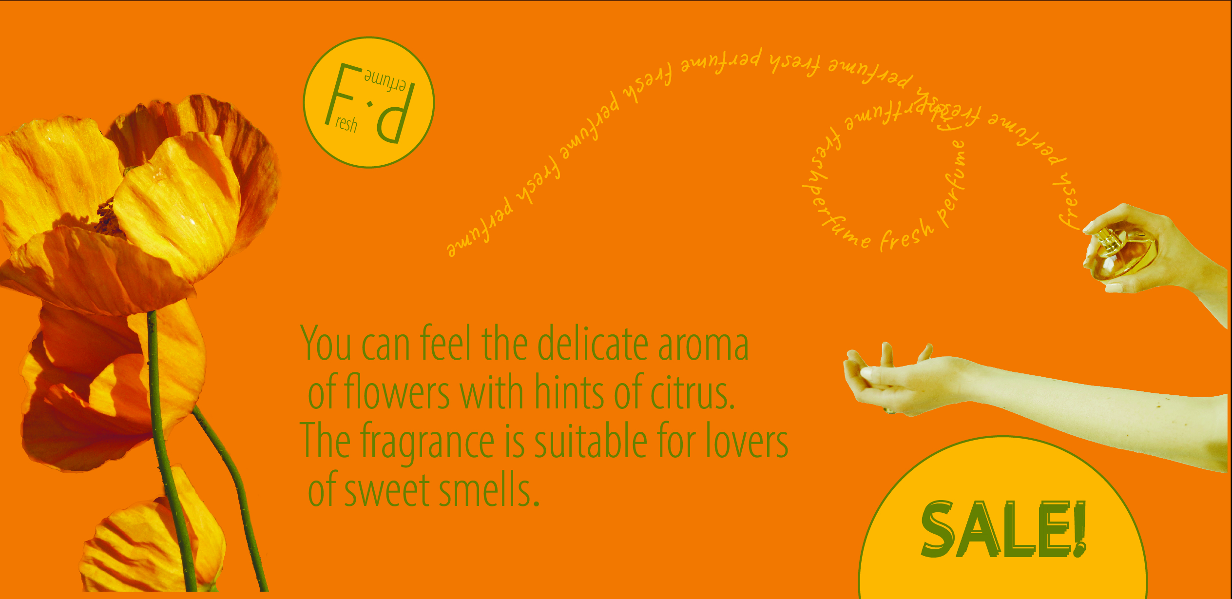 Флаєр Fresh perfume