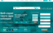 Web service for searching for cleaning services